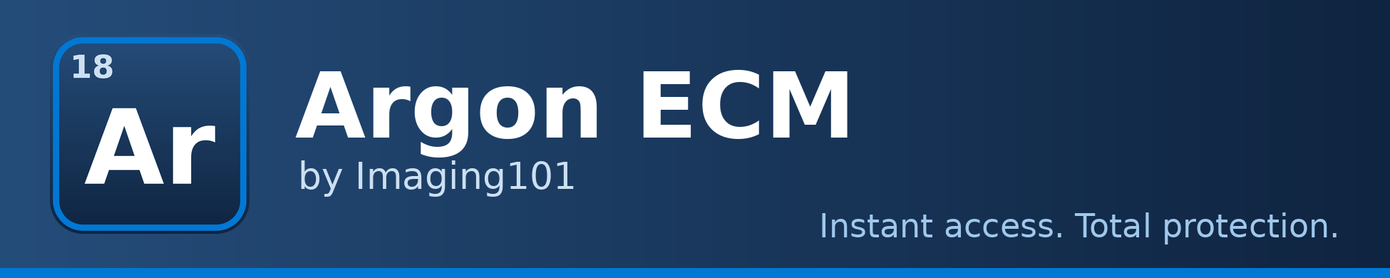 Argon ECM by Imaging101 - Instant access. Total protection.